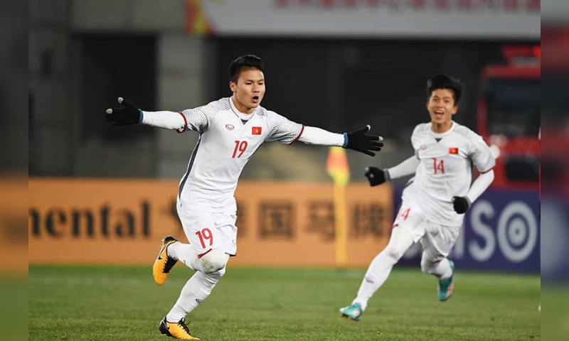Quang Hải một tiền đạo đầy kỹ năng của đội tuyển Việt Nam